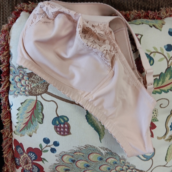 Glamorise Bra Magic Lift 38G Cotton Lined Style 1001  NWOT BEIGE - Picture 4 of 6